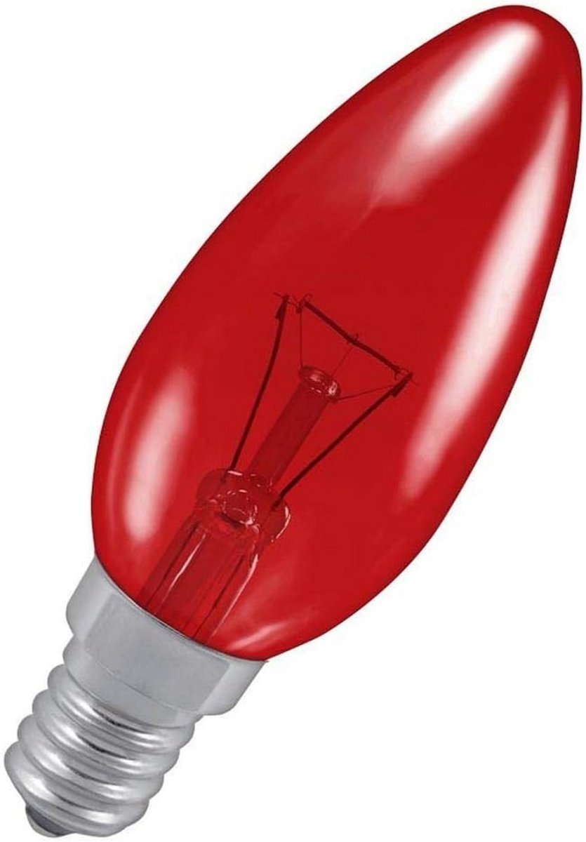 Kaarslamp E14 40W 240V Kristal Warm Wit Licht