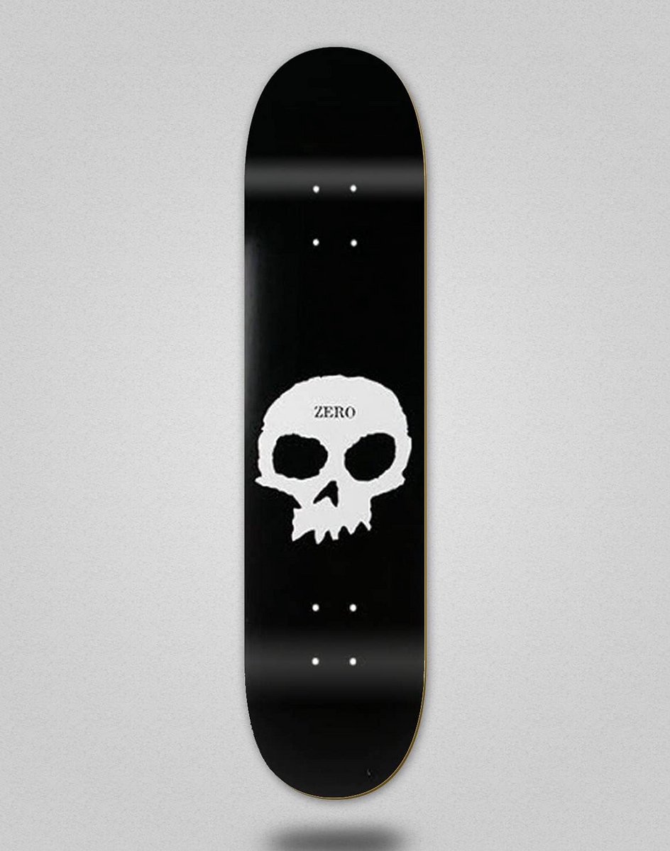Skateboard Deck 8.25 Inch - Strakke Single Skull Design - Hoge Kwaliteit Blank Deck
