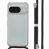imoshion Hoesje - Geschikt voor Google Pixel 10 / Google Pixel 10 Pro - Backcover met koord - Zwart