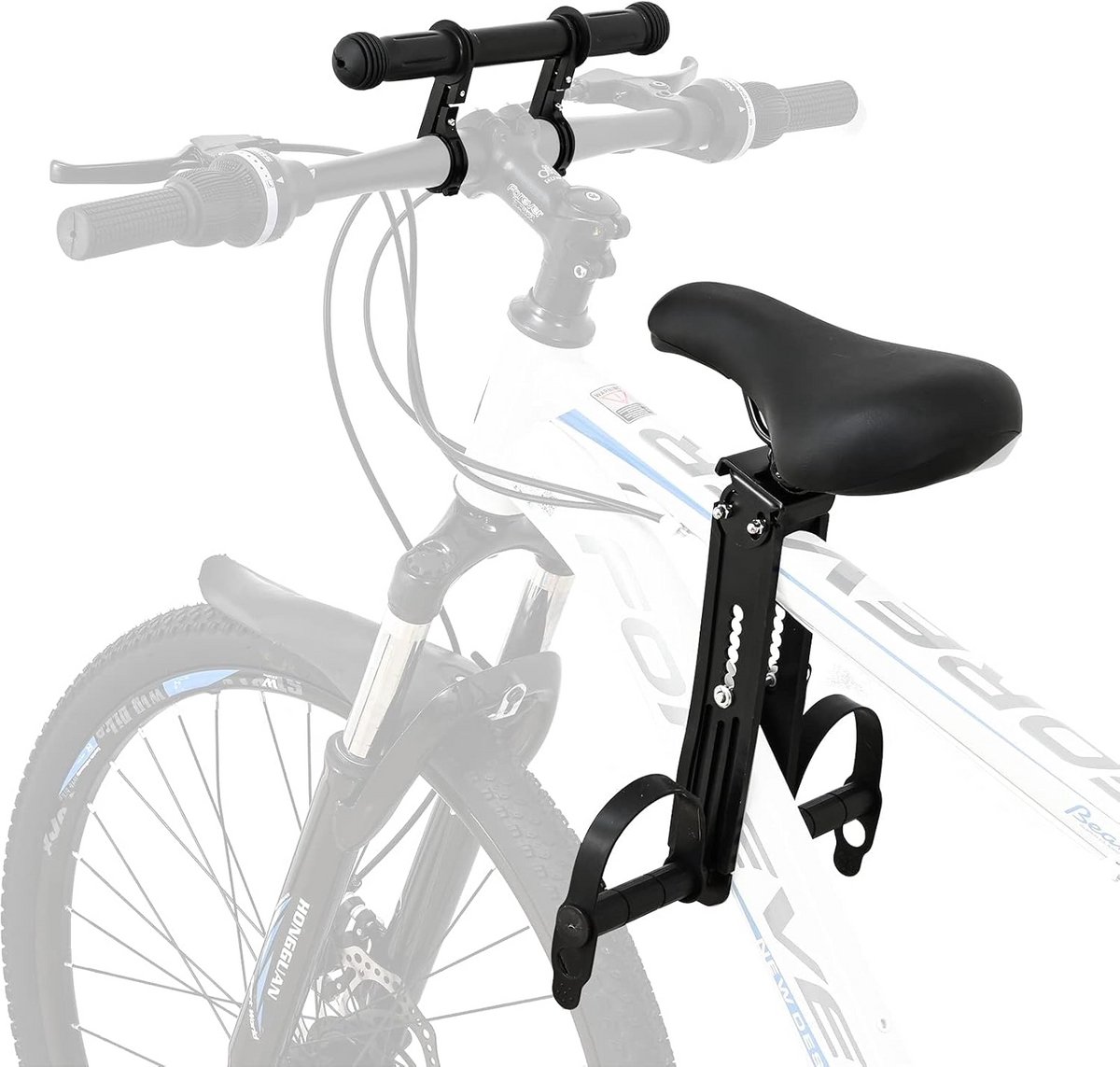 Veilig Kinderfietszitje Voorop Fiets - Verstelbaar en Comfortabel