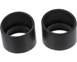2xrubber Oculair Oogschelpen voor Verrekijker en Microscoop - Universele Oogbescherming