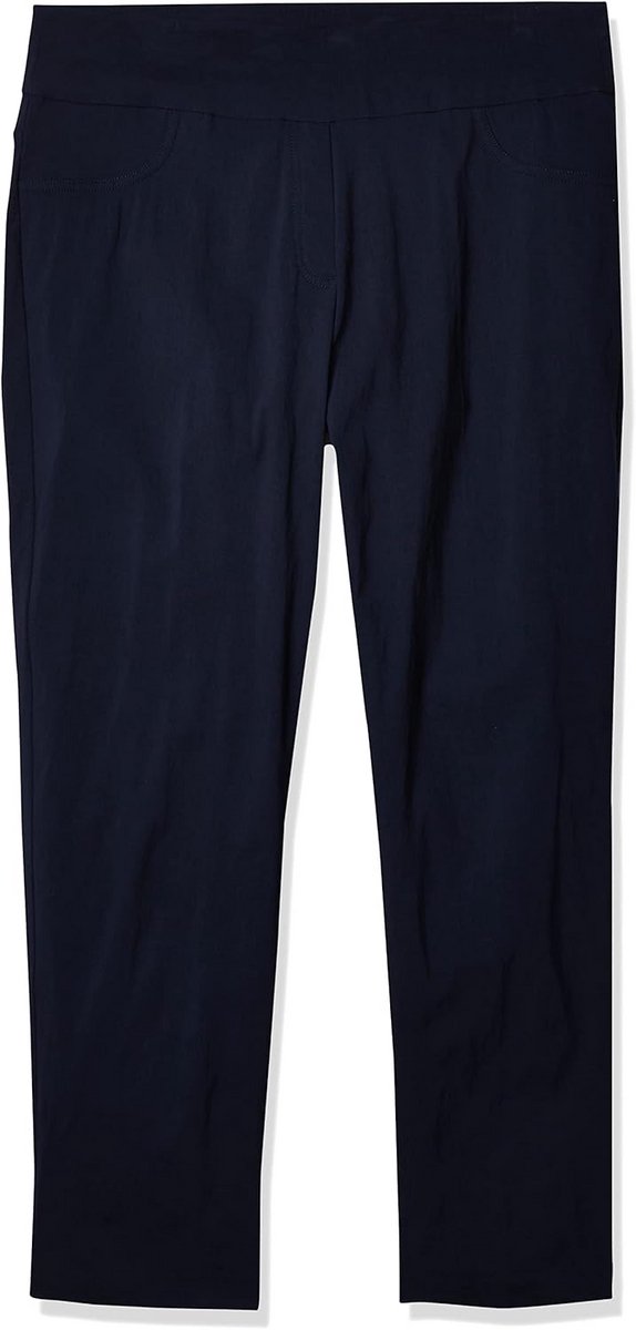 Dames Broek Pull-on Platte Voorkant Super Stretch Comfortabele Pasvorm