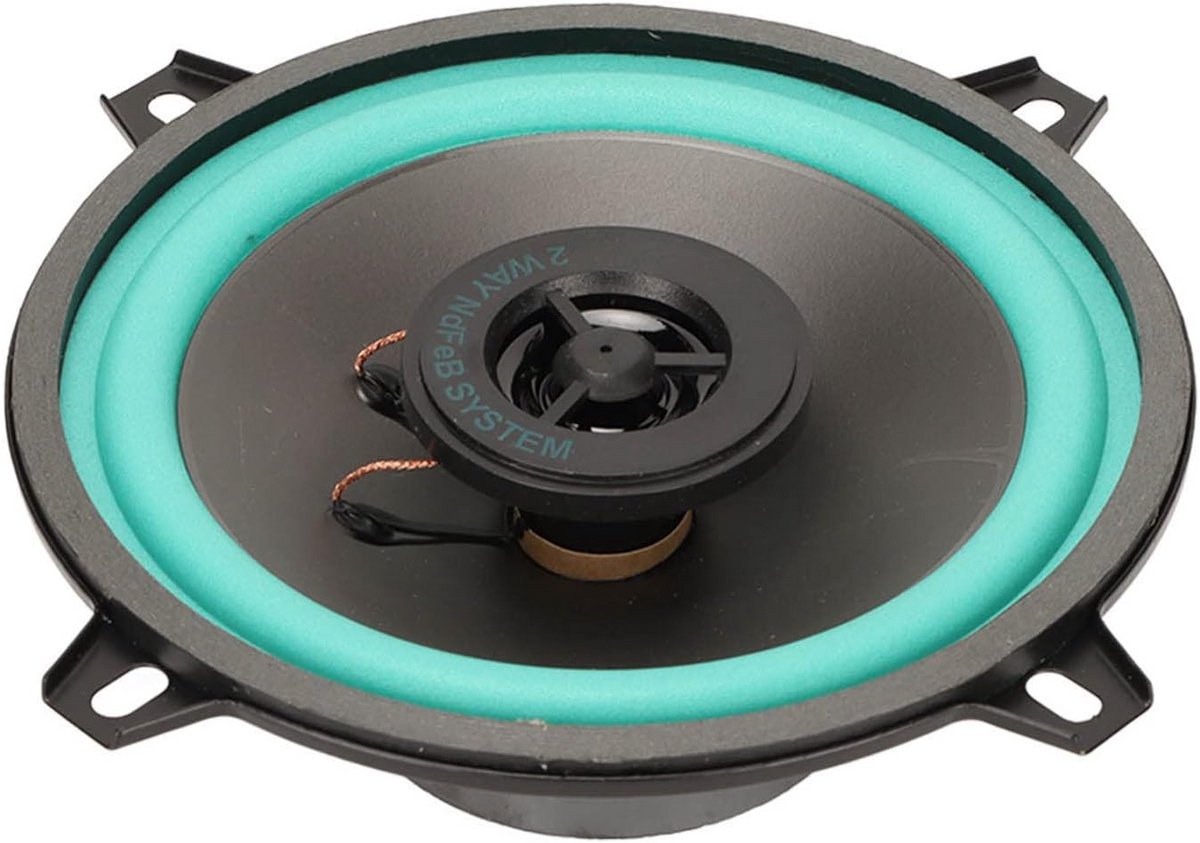 5 Inch 2-weg Coaxiale Autoluidsprekers 100W voor Alle Autosystemen