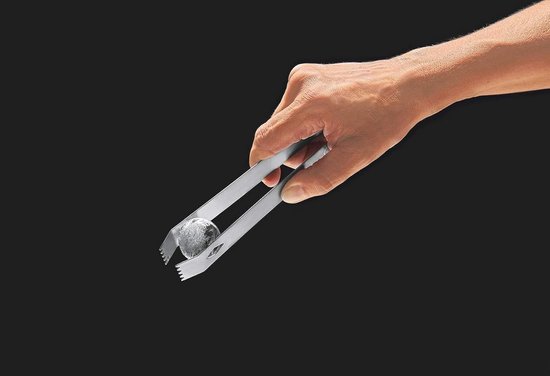 IJstang Roestvrij Staal voor Cocktail IJsblokjes en IJballen - Smokey Grey Kleur van Merkloos — afbeelding 2