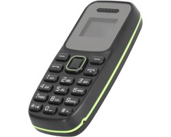 Kleine 2G Senioren Mobiele Telefoon - Simlockvrij, Dual Sim, Groot Toetsenbord, Lichtgewicht