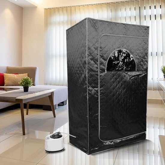 Draagbare Sauna voor Thuisgebruik - Complete Stoomcabine met Afstandsbediening - 1000W