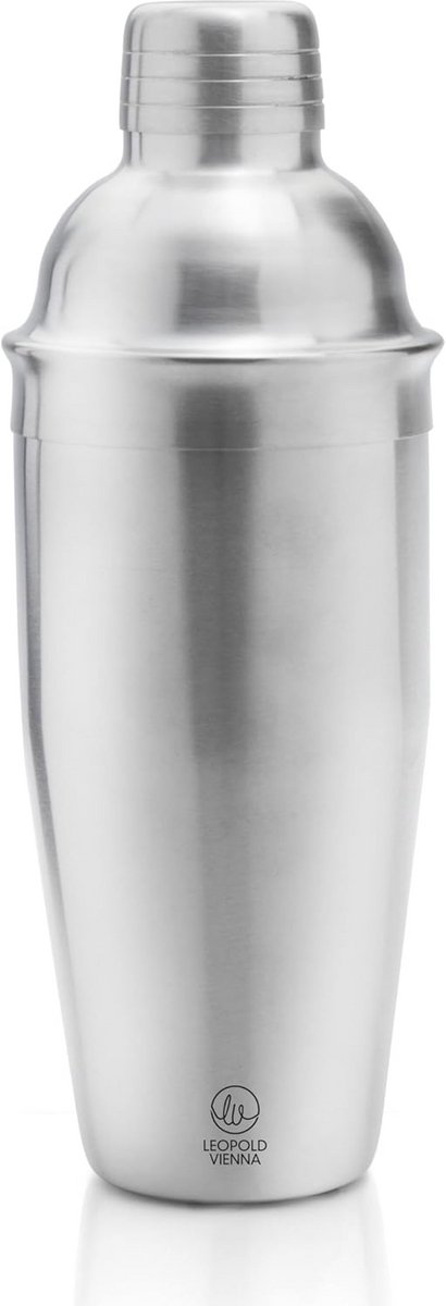 Professionele Cocktail Shaker RVS 3-delig met Zef 700ml