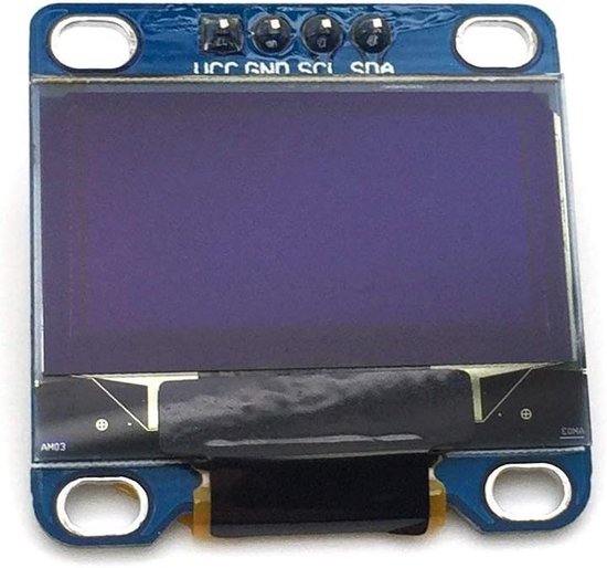 OLED Display Module 0.96 inch I2C IIC Tweekleurig Blauw Geel voor ...