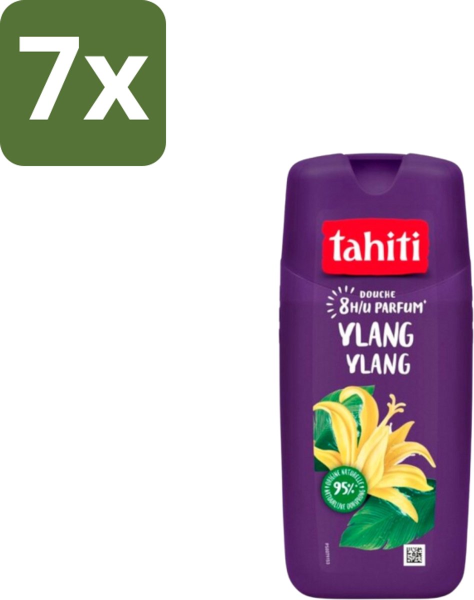 Tahiti – Douchegel – Ylang Ylang - 315 ml - Bulkverpakking - 7 stuks