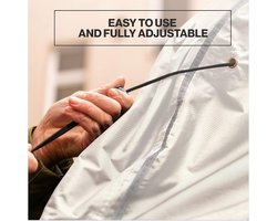 Luxe Waterdichte Fietshoes Grijs 300D XL - Geschikt voor Transport en Buitenstalling