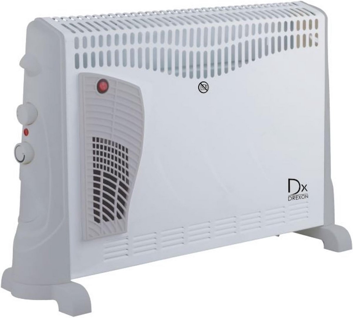 Mobiele Elektrische Convector 2000W met Turbofunctie voor Snelle Verwarming