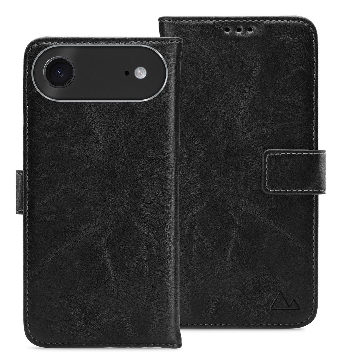 My Style Telefoonhoesje geschikt voor Apple iPhone Air Hoesje | My Style Flex Wallet Bookcase Portemonnee | Pasjeshouder voor 3 Pasjes | Telefoonhoesje voor Pinpas / OV Kaart / Rijbewijs - Zwart