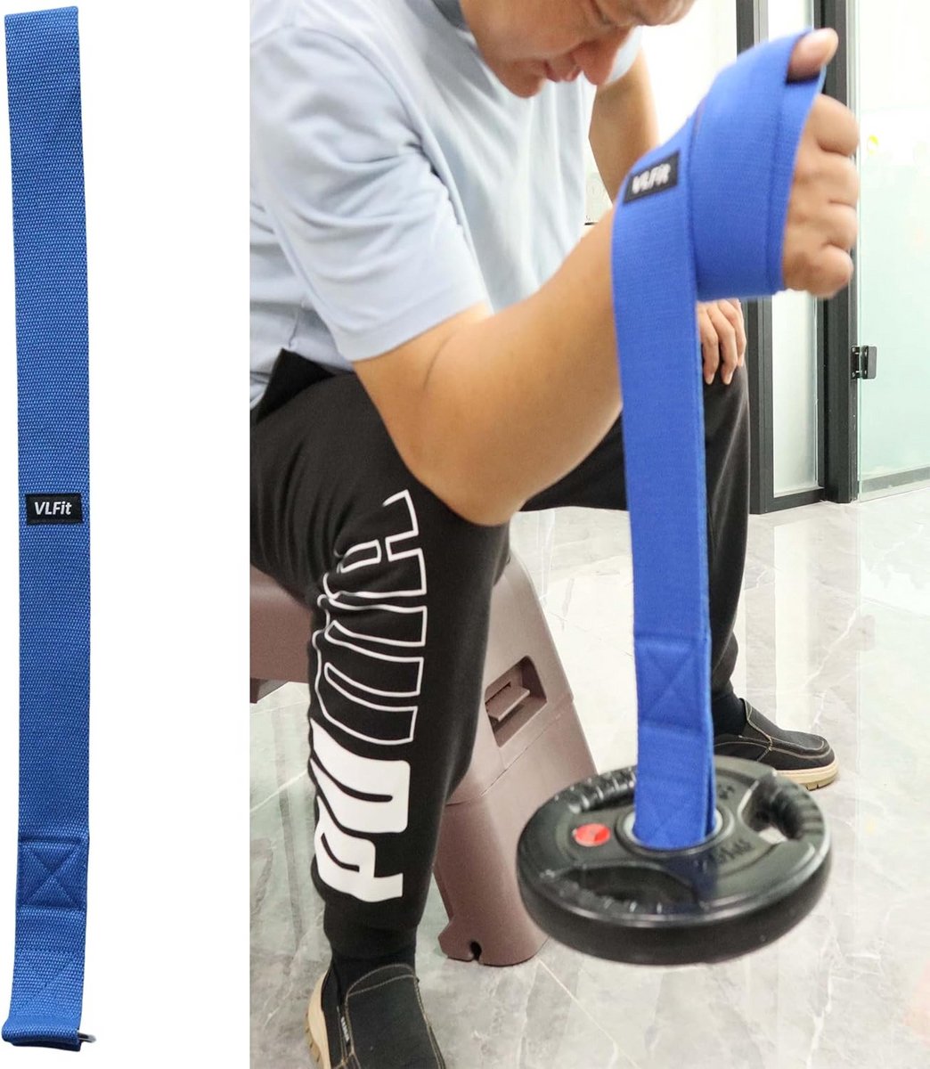 Gripkracht Trainer voor Onderarmen en Biceps - Fitnessriem voor Gewichtheffen