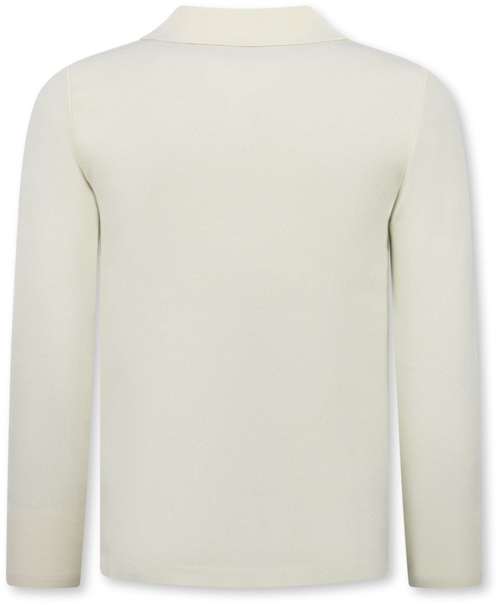 Trui Heren - Nette Mannen Truien met Polo Kraag - 536 - Beige