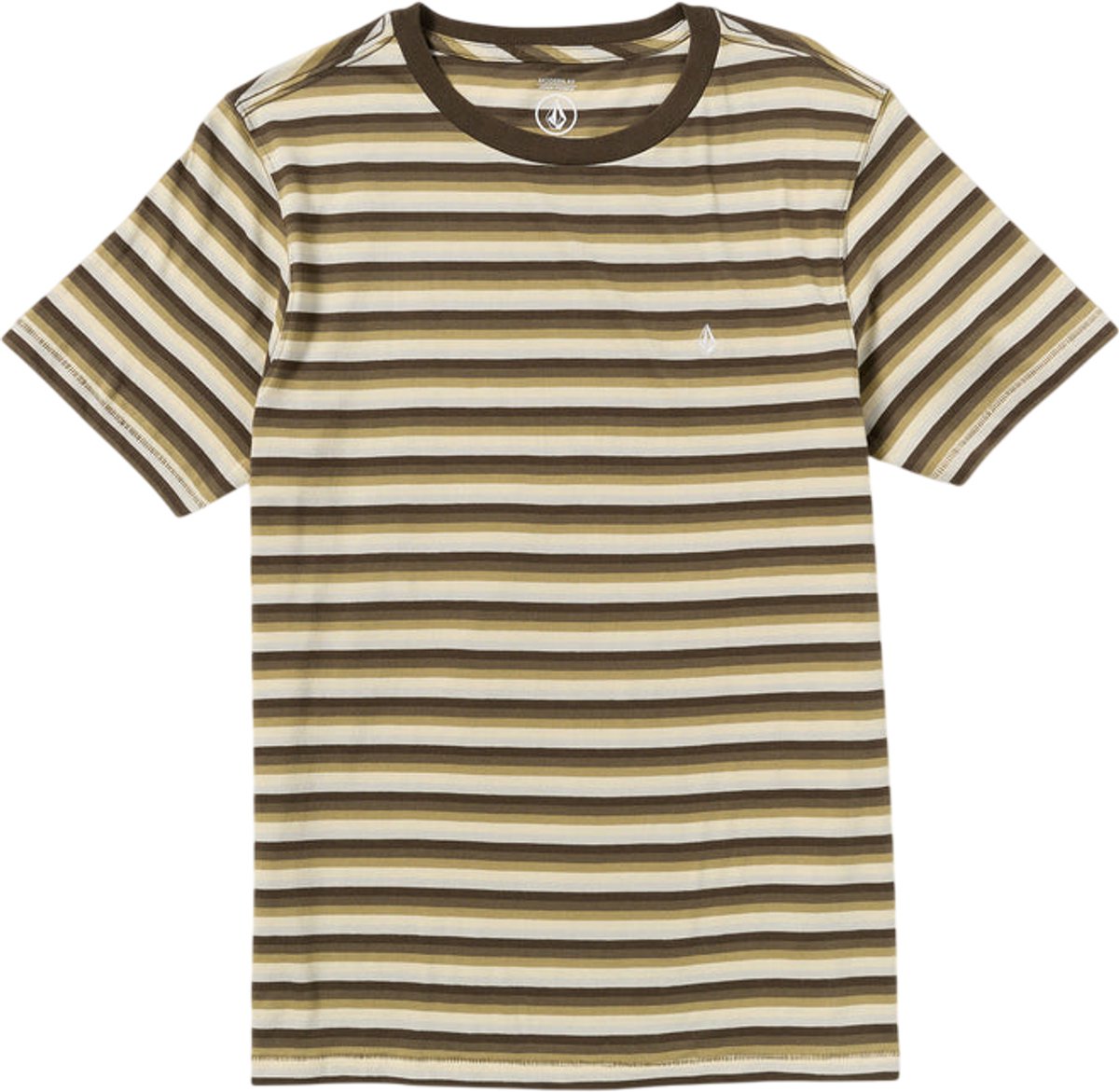 Volcom Mens Level Stone Crew SS Wren