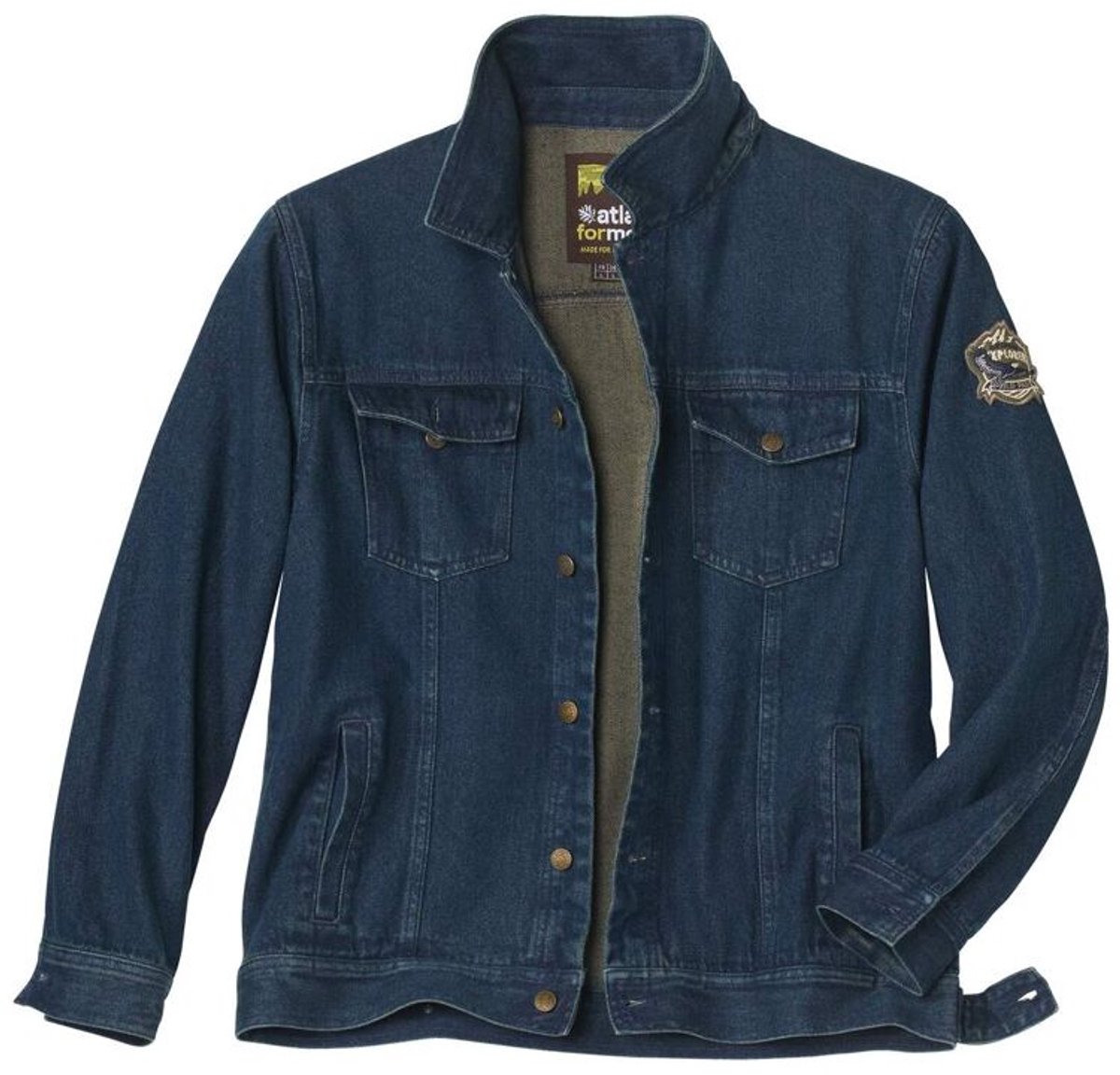 ATLAS FOR MEN - Spijkerjack Wild Explorer - Heren - Verkrijgbaar in grote maten - M