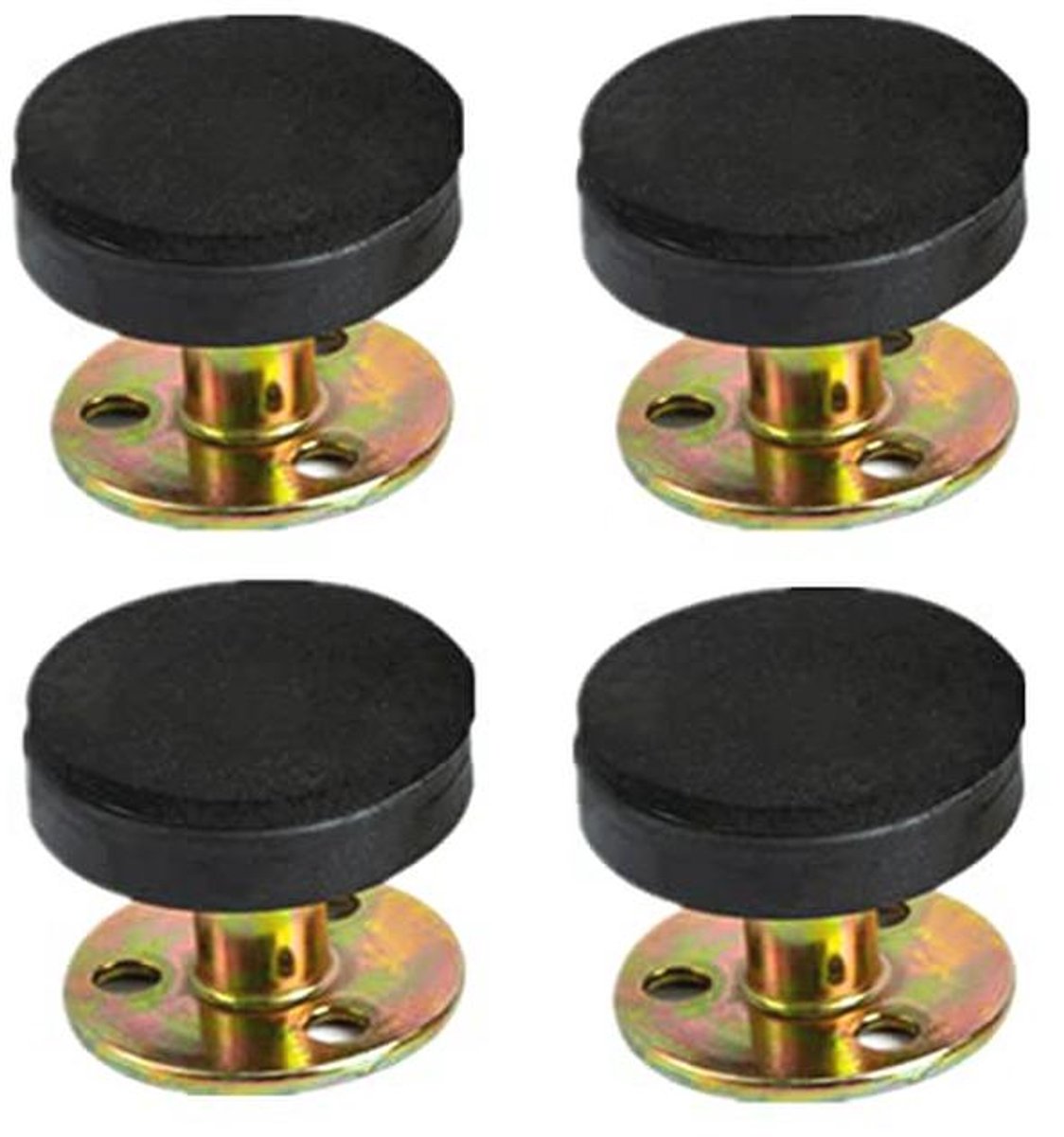 Verstelbaar bedframe stabilisator 4-pack met schroefdraad en anti-schudgereedschap