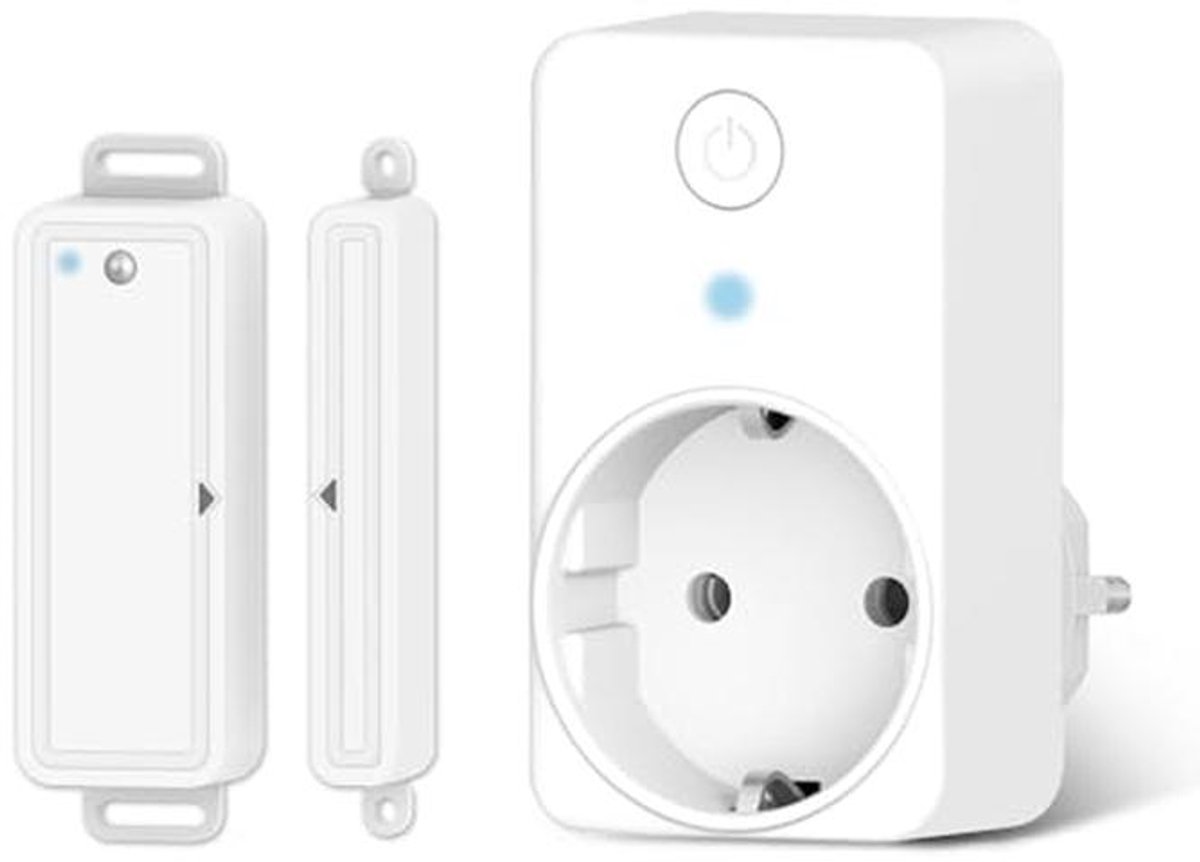 Draadloze Raamcontactschakelaar met Raamsensor voor Veilige Verwarming