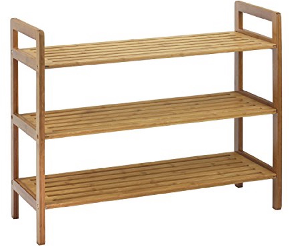 3-Tier Bamboe Schoenrek voor Schoenen Organisatie