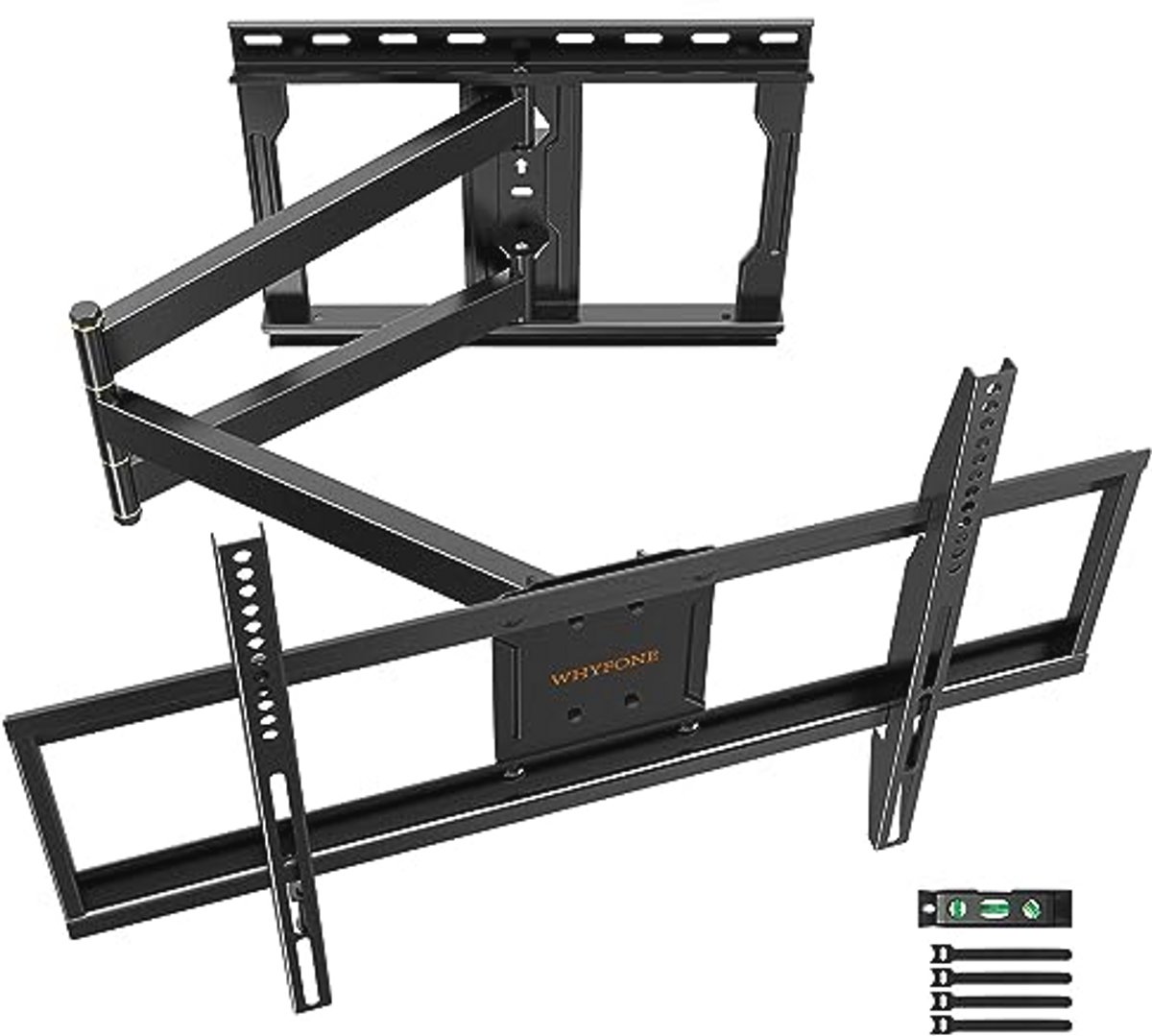 Muurbeugel voor TV 32-75 inch met Scharnierende Arm en Draaibare Functionaliteit