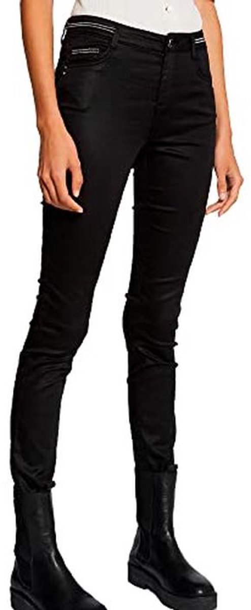 Dames Slanke Gecoate Broek