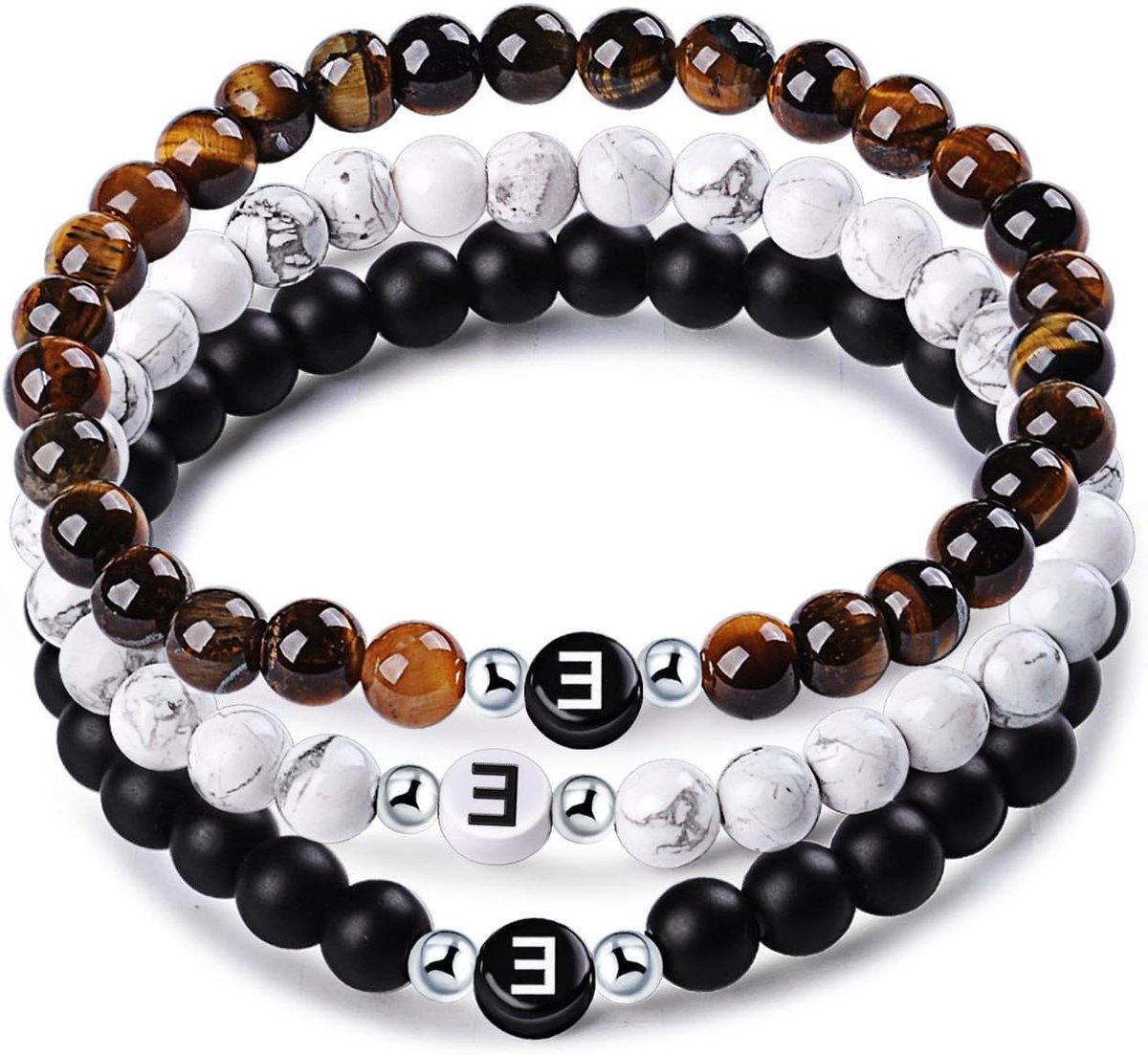 Allecta - Unisex metalen horloge - Rond design - Trendy horlogeband