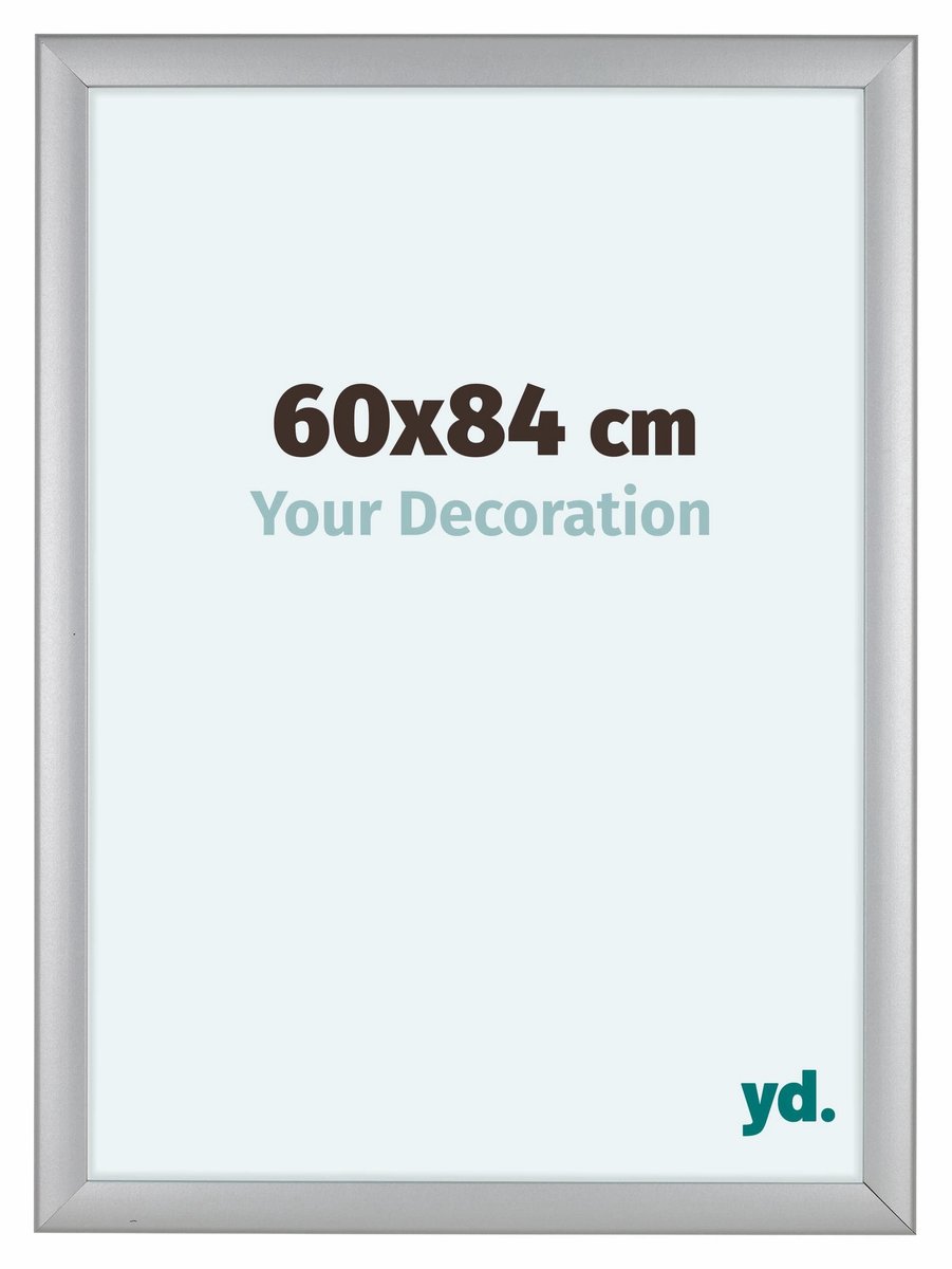 yd. Your Decoration - Fotolijst 60x84 cm - MDF - Zilver Mat - Como