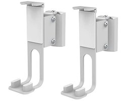 Wandsteun voor Luidspreker, Compatibel met Sonos One, Sonos One SL, Sonos Play:1, Draagvermogen 3kg, Set van 2, Wit