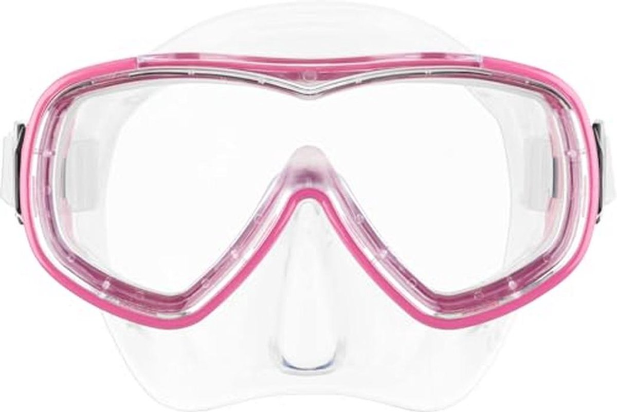 Kinderduikmasker voor 3-6 Jaar - Zacht Siliconen Zwem- & Poolmasker met Brede Lens
