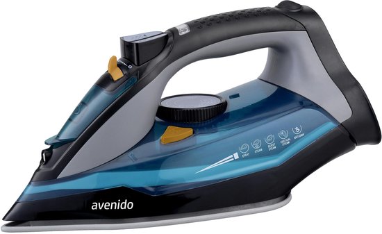 Avenido AV5046 - Stoomstrijkijzer - 3000W - Strijkbout - Strijkijzer - Keramische Zoolplaat - Automatische Uitschakeling