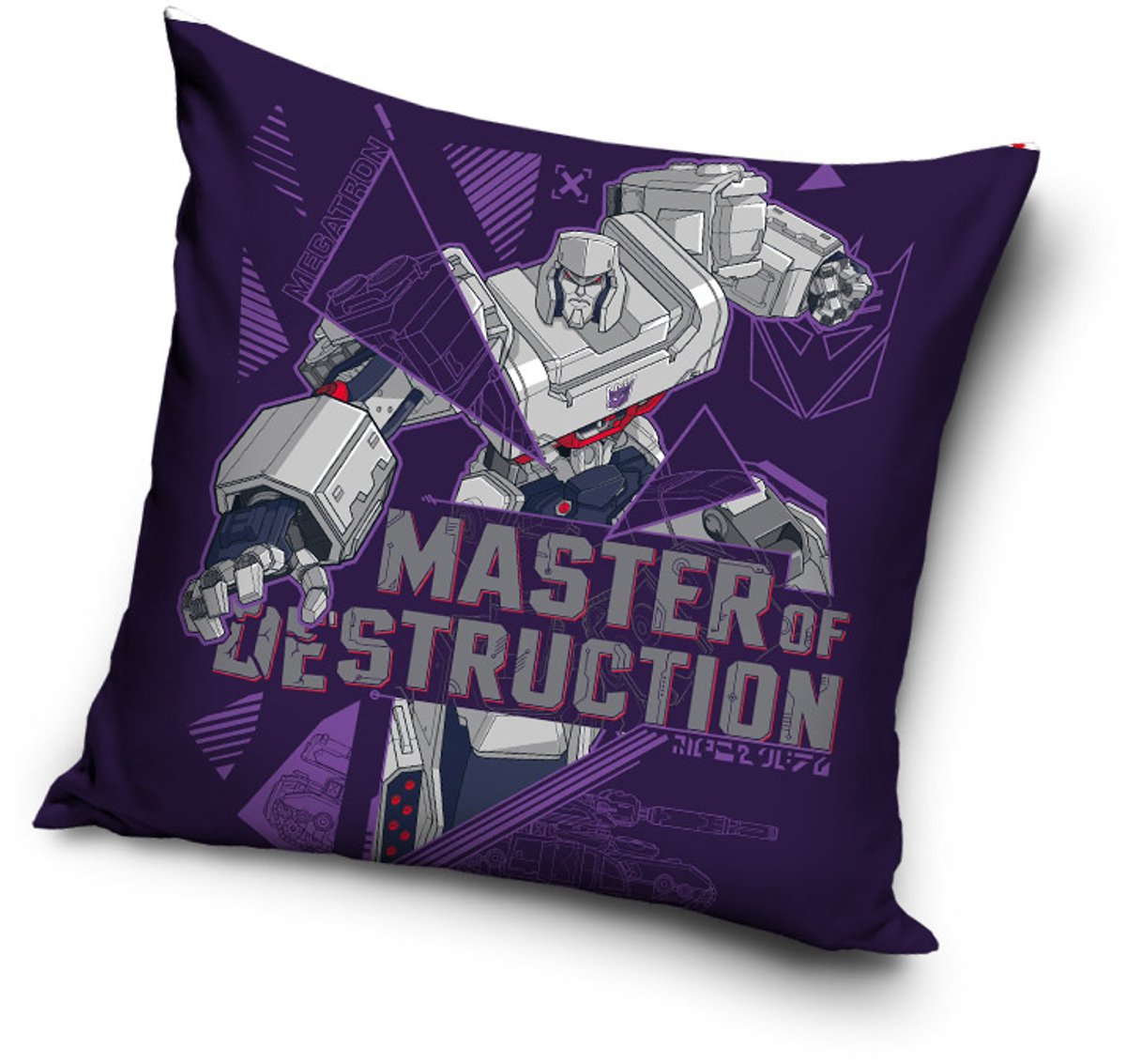 Decoratieve Pluche Kussensloop Transformers 40x40 cm Velours