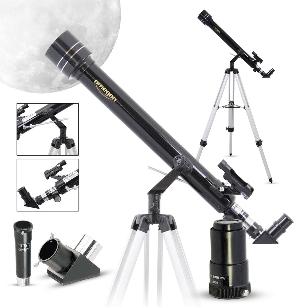 Bol.com Telescoop - AC 60/700 AZ-1 - Omegon aanbieding