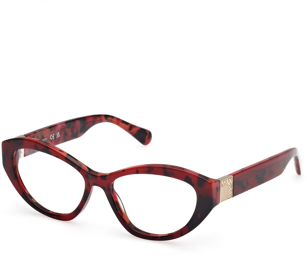 Max &co MO5176 Red havana 53/15/140 WOMAN Brilmonturen