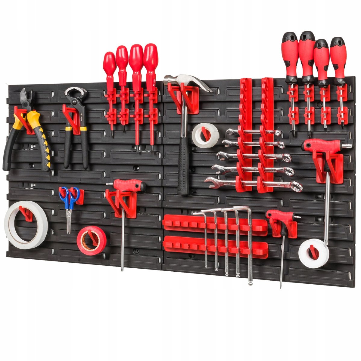 Gereedschapswand met 36 haken voor garage - 77.2x39 cm