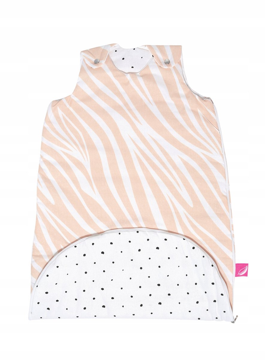 Moederschap Slaapzak Zip-a-Round 2-in-1 (3-18 mnd) TOG 2 Zebra Zalm