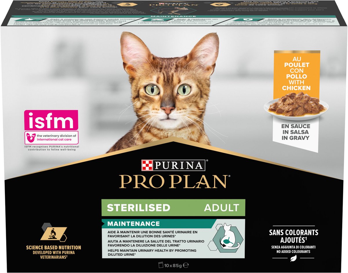 Pro Plan Purina Pro Plan Cat NutriSavour - Sterilised - 20 x 85 g