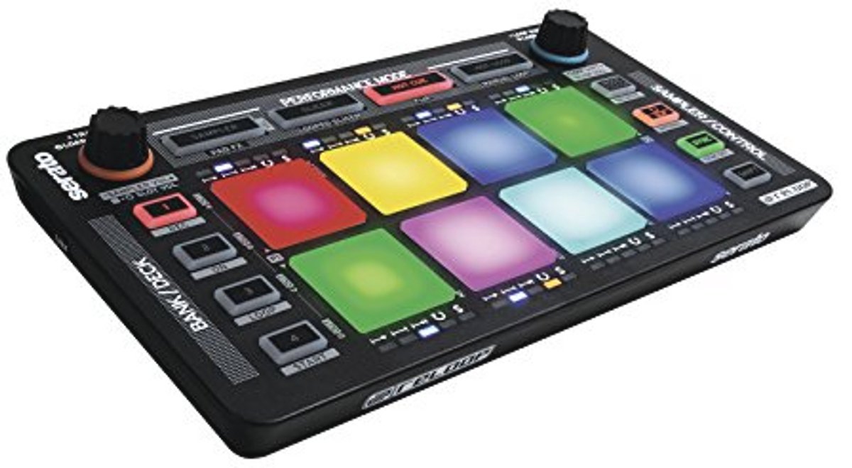 USB DJ Controller met RGB Drum Pads voor Serato DJ Pro - Plug and Play