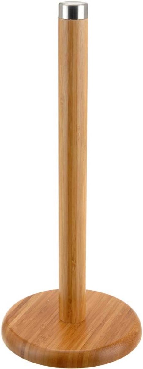 Papierdispenser van Bamboe 32 cm voor Keuken en Horeca