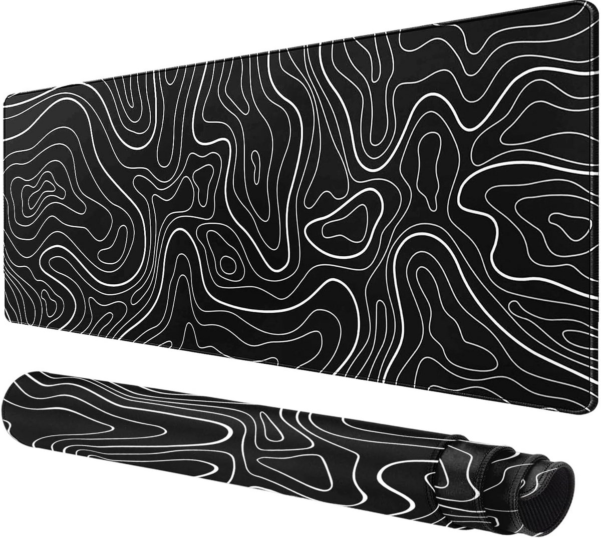 Extra Grote Bureau & Gaming Muismat - Antislip & Machinaal Afgewerkt