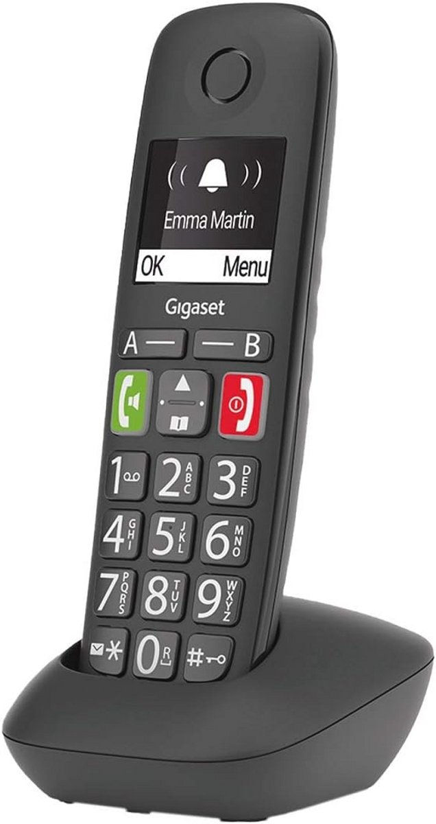Draadloze DECT Telefoon met Grote Knoppen en Scherm