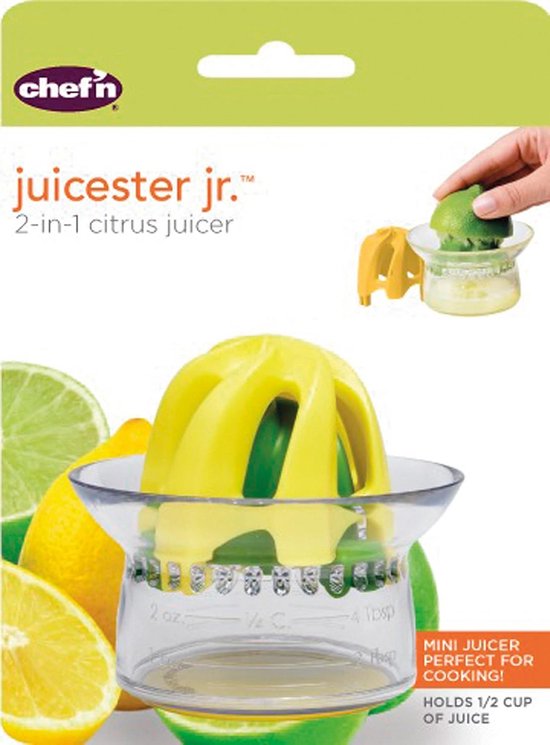2-in-1 Citruspers voor Vers Sap en Smoothies - Compact en Gemakkelijk in Gebruik van Merkloos — afbeelding 4