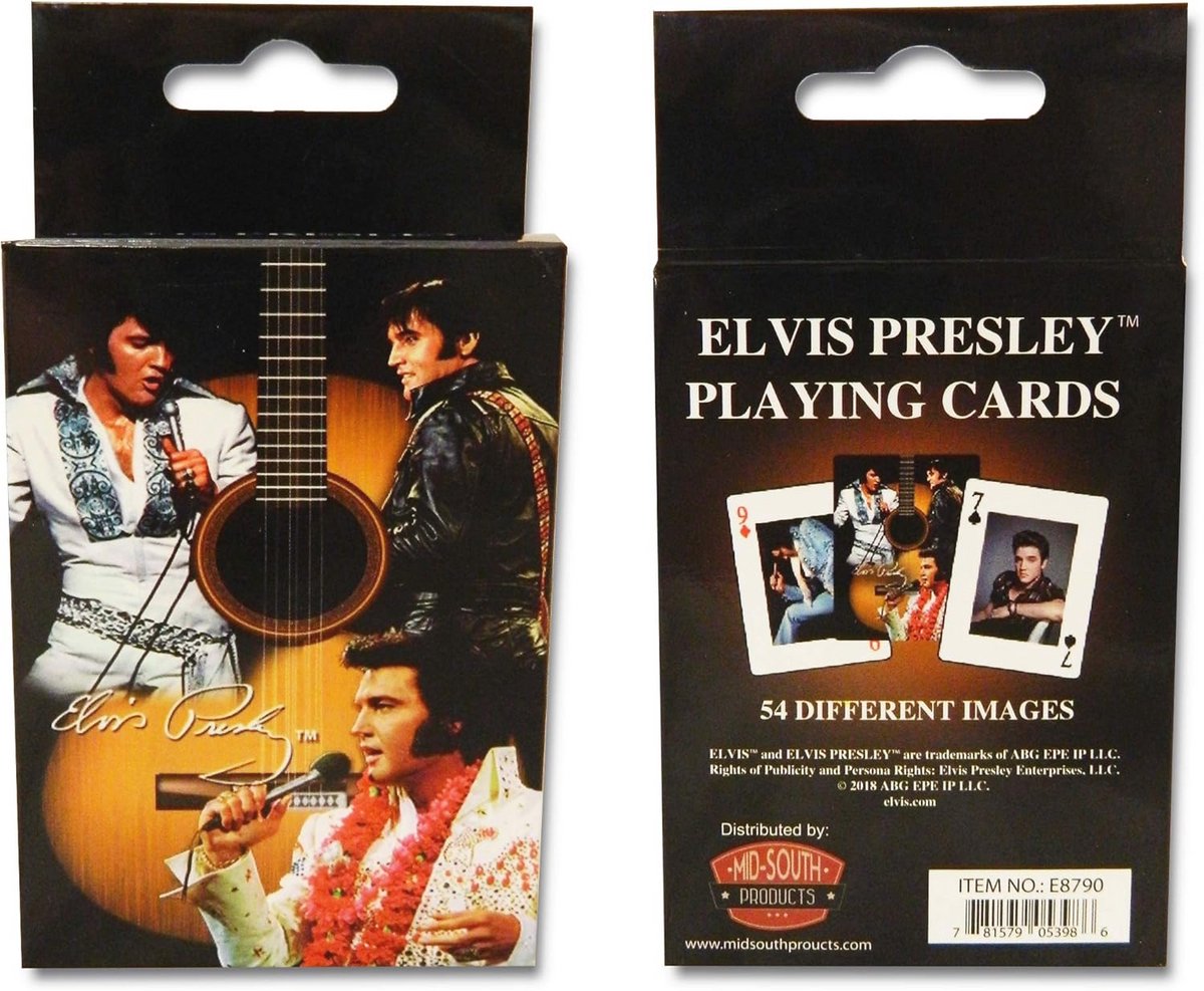 Elvis Presley Speelkaarten met 54 Afbeeldingen