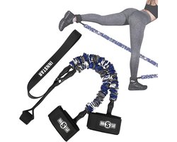INNSTAR Resistance Bands, Seat Muscle Trainer, Resistance Bands, Fitness Bands, Booty Band for Hip and Leg Training, Strength Training, Home Symbol, Kickbacks with Manual and Carry Bag
