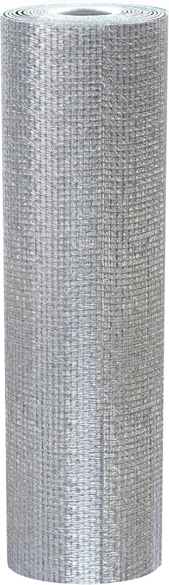 Radiatorreflectorfolie - 3 mm isolatiefolie 0,6 m x 7,5 m - dubbelzijdige aluminium thermische reflectie