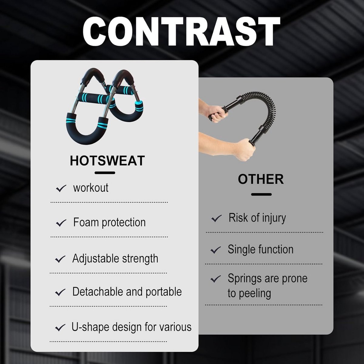 Draagbare Arm Trainer Thuis Fitness - afbeelding 3