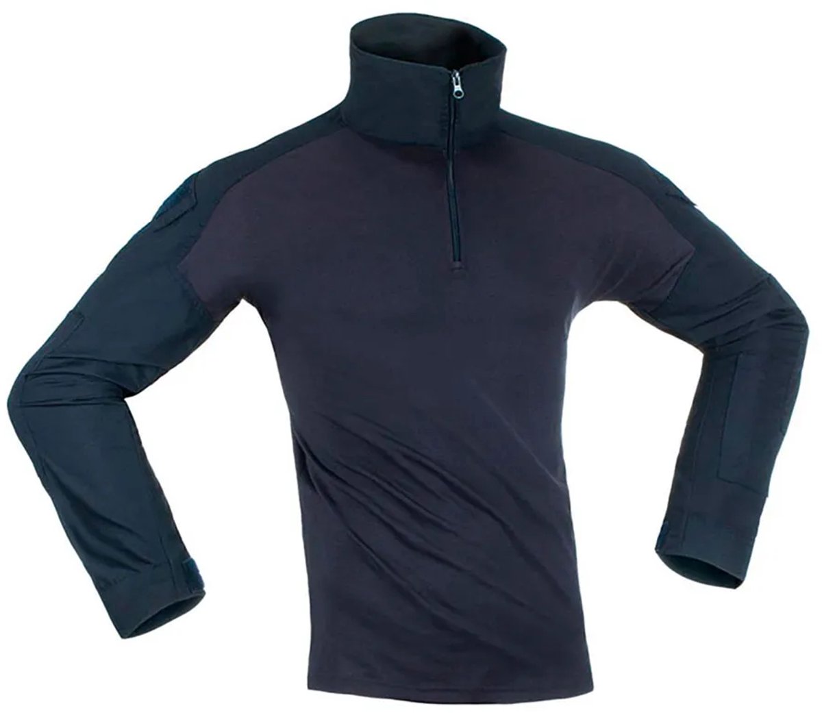 Invadergear Combat T-shirt Met Lange Mouwen Blauw XS