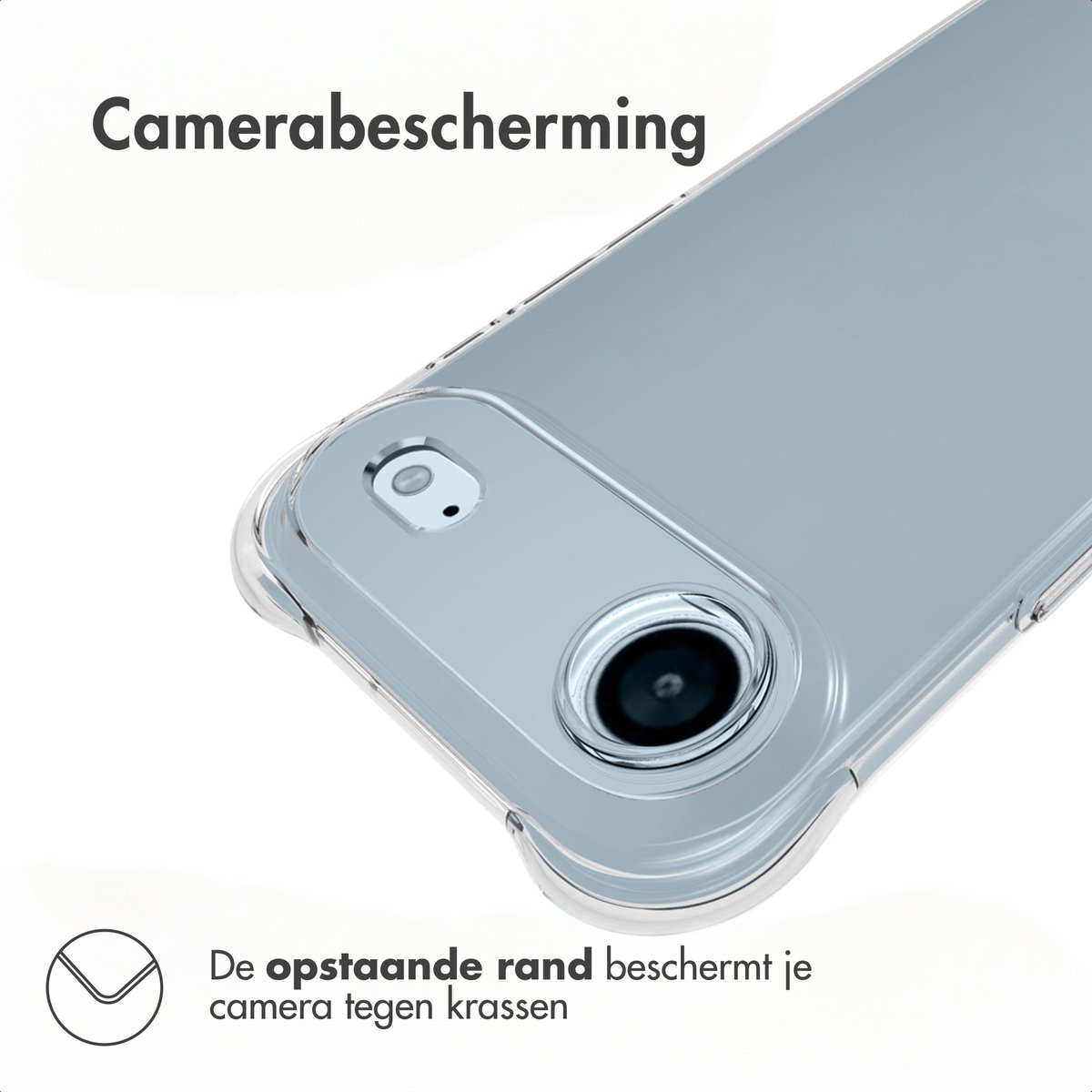 imoshion Hoesje - Geschikt voor Apple iPhone 17 Air - Shockproof Case - Transparant — cadeau in Cadeau-ideeën - foto 4