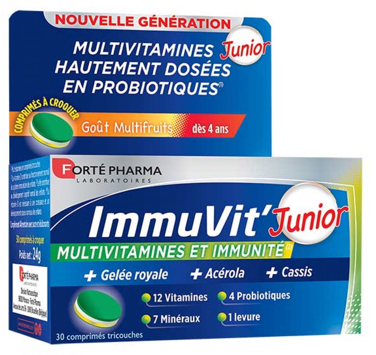 Forté Pharma ImmuVit' Junior 30 Kauwtabletten