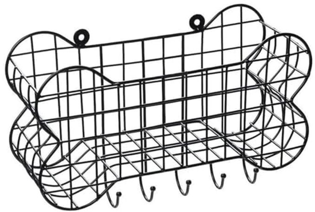 Hond Bone Wire Opslag Wandplank - Groot