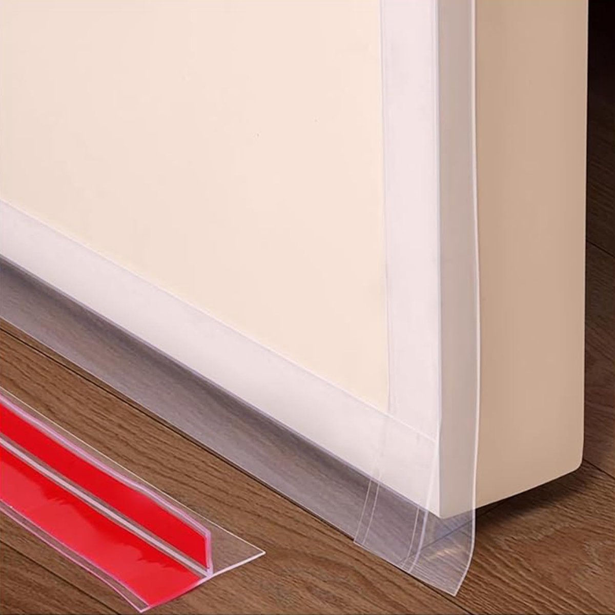 IMPERATORIS® Tochtstrip - Zelfklevende Tochtband - Isolatietape voor Ramen en Deuren - Bescherming Tegen Kou en Geluid - 6 m - Transparant
